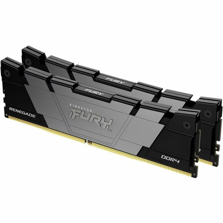 Kingston 32GB 4266MT/S DDR4 CL19 DIMM (KIT OF 2) 1GX8 FURY RENEGADE BLACK KF442C19RB12K2/32