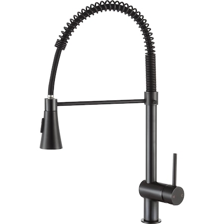 Anzzi Carriage Single-Handle Standard Kitchen Faucet in Oil Rubbed Bronze KF-AZ211ORB