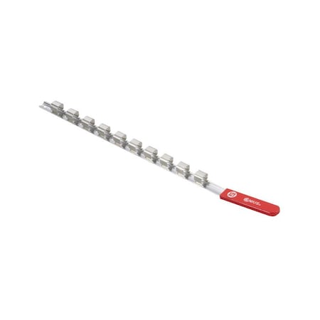 Genius Tools Socket Rails with Clips 3/4in 560mm 010156
