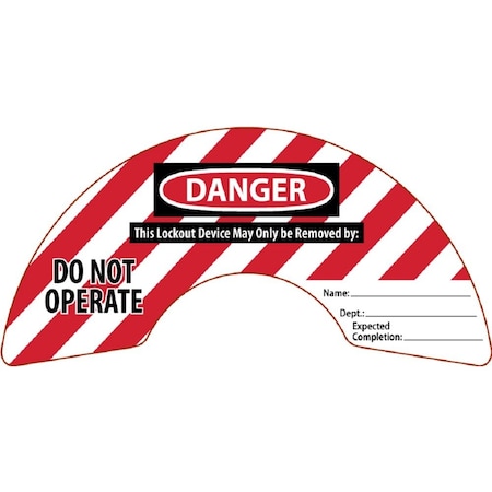 Accuform ROTATING GATE VALVE LABELS 2 in 5 in KDD423RD