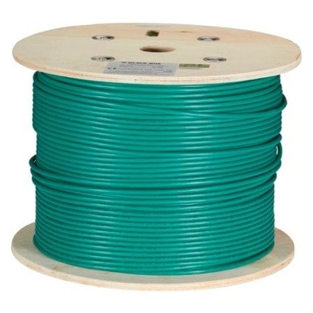 Black Box CAT6A 650-MHZ STRANDED ETHERNET BULK CABLE - UNSHIELDED UTP, CM PVC, POE, GREE C6ABC50-STR-GN-1000