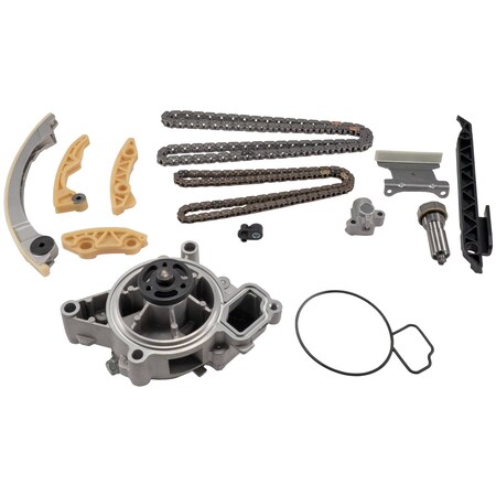 Engine Timing Chain Kit With Water Pump,