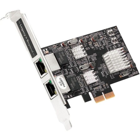 Siig ADDS TWO 2.5G ETHERNET PORTS VIA AN AVAILABLE PCIE 2.1 X4 SLOT TO SERVER OR DESK LB-GE0711-S1