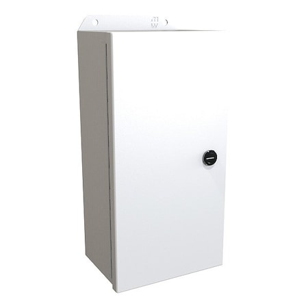 Hammond Latches Electrical Enclosure, 12 in H, 4 in D, 6 in W, 12, 13, 3R, 4, Steel EJ1264LG