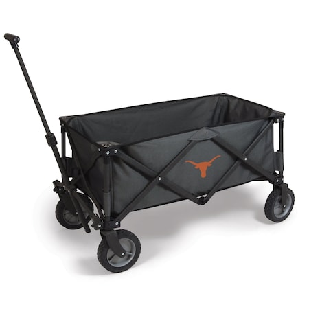 Picnic Time Family Of Brands NCAA Texas Longhorns Adventure Wagon Folding Wagon - Wagon Cart 739-00-679-194-1