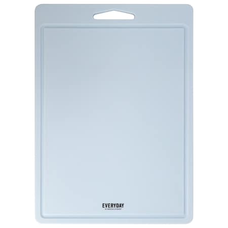Martha Stewart Everyday Fayer 18in x 13in Polypropylene Cutting Board in Blue 139917.01