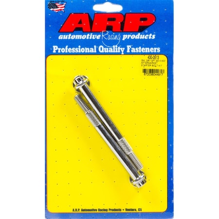 Arp 430-3513 0.37-16 x 4.4 in. 12 Point Stainless Steel Starter Bolt Kit ARP430-3513