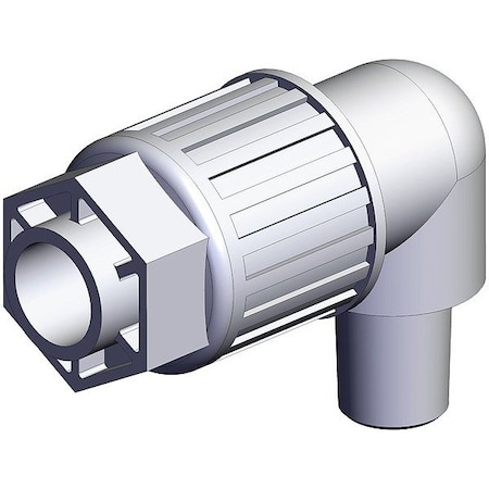 Smc High Purity Tube Fitting, Adapter, PFA LQ3L4A-MN