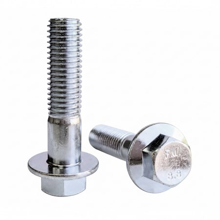 Zdb Industrial M16-2.0 x 35mm Class 8.8 DIN 6921 Frame Bolt, Zinc Cr3 10000710