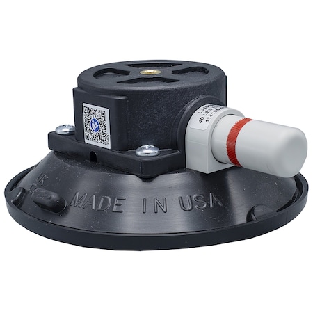 Woods Powr-Grip Suction Cup Mount, 4.5 In Dia, 1/4-20 LJ45AMC1420T