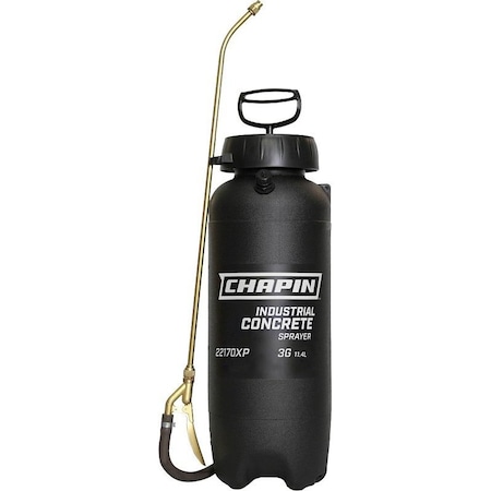Chapin 22090XP Handheld Sprayer, 3 gal Tank, Poly Tank, 36 in L Hose, Black 22170XP/22090XP