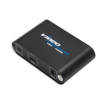 Syba VGA HD15 Plus 3.5mm Audio to HDMI Converter SY-ADA31050