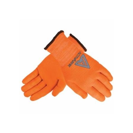Activarmr 97-013 Coated Gloves, Size 10, Orange 012-97-013-10