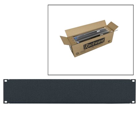 Lowell Steel Panel w fl 2U, 12PK SP-2CC