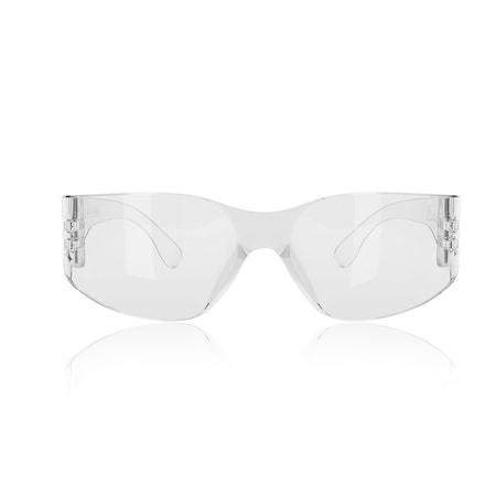 Bison Life Hyline-Clear, Safety Glasses, Anti-Fog & Anti-Scratch, Clear Lens SH-HYSG-CLLCLT-MS10-1