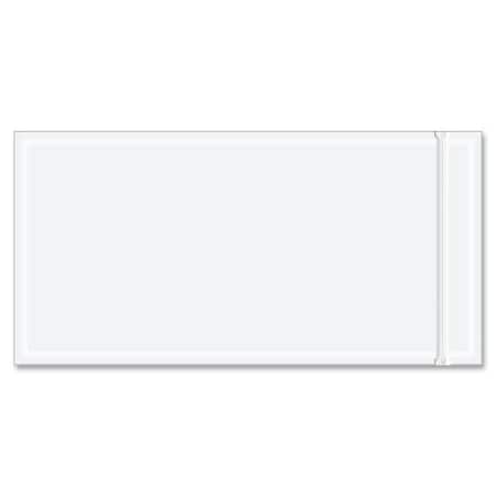 Box Packaging Resealable Document Envelopes, 10"L x 5"W, Clear, 1000/Pack RCF510
