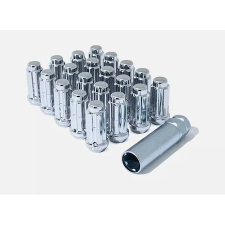 Gorilla Glue 5 Lug Kit 14 Millimeter X 15 Thread Size 60 Degree Conical Spline Drive Spline Drive K5TS-14150GR