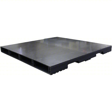 Jifram Pallet, Black, 1,000 lb 05000466