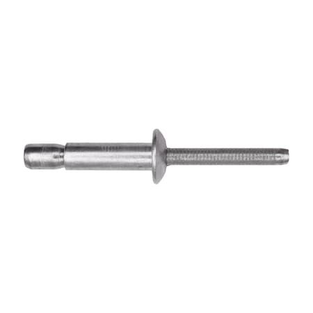 Auveco Monobolt ProtruDINg Head 1/4in Diameter Aluminum, 100PK 13774