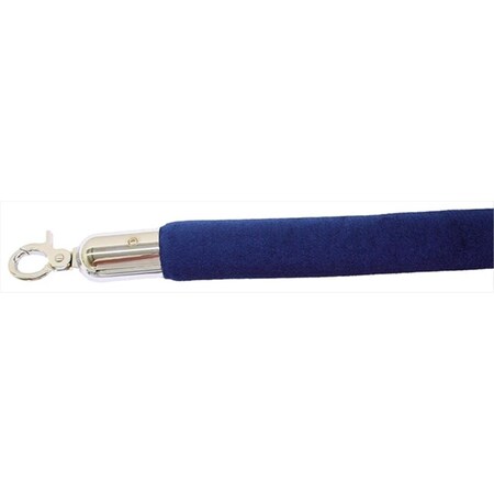Captain Cold 72 in. Velour Rope with Mirror Closable Hook - Blue CA835842