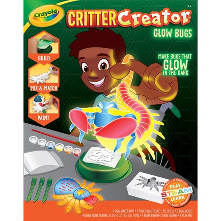 Crayola Critter Creator Glow Bugs 747494