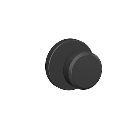 Schlage Residential Schlage Custom Swanson Knob with Howe Rose Non Turning Double Dummy Pair Matte Black Finish FC172SWA622HOW
