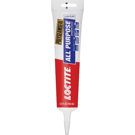 Loctite POLYSEAMSEAL 5.5 Oz. White Adhesive Caulk 2139006