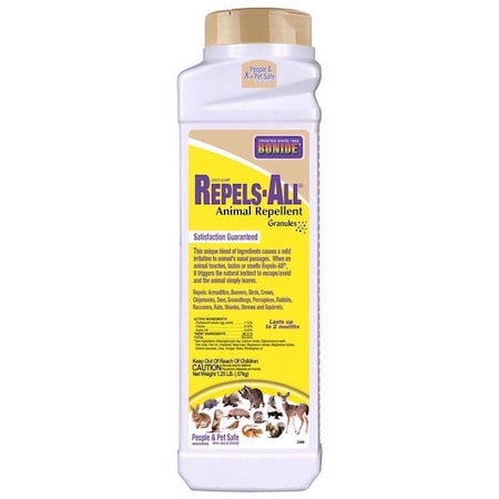 Bonide Repels-All Animal Repellent Granules For Most Animal Types 1.25 lb 23606