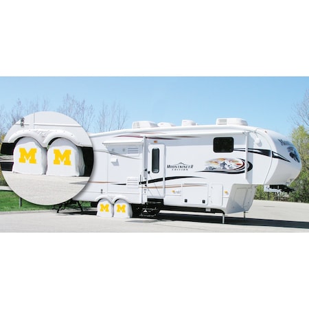 Holland Bar Stool Co 30-3/4" x 10" Michigan Tire Shade TSD10MichUnWT