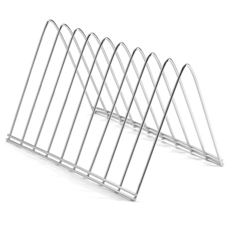 Officemate File Sorter, Chrome, Steel, 9 Number of Compartments 93152
