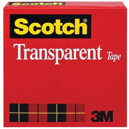 Scotch Transprnt Tape1/2X2592" 600/6821