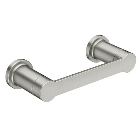 Moen Rinza Pivoting Paper Holder, Zinc, Brushed Nickel, Wall Mounting Y1108BN