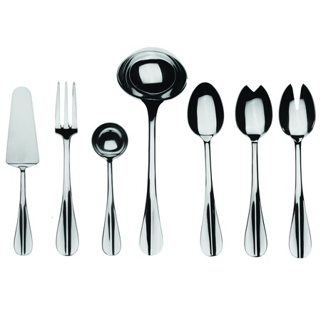 Mepra Roma Serving Set - 7 Pieces - Stainless Steel 10142207