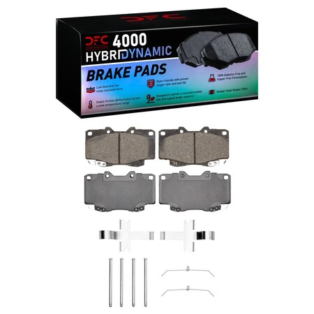 Dfc 4000 HybriDynamic, Disc Brake Pad Set,  4000-0436-01