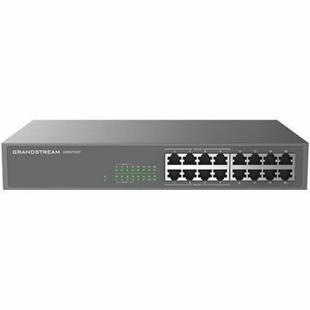 Grandstream Unmanaged Network Switch, 16 x GigE (8 PoE) GWN7702P