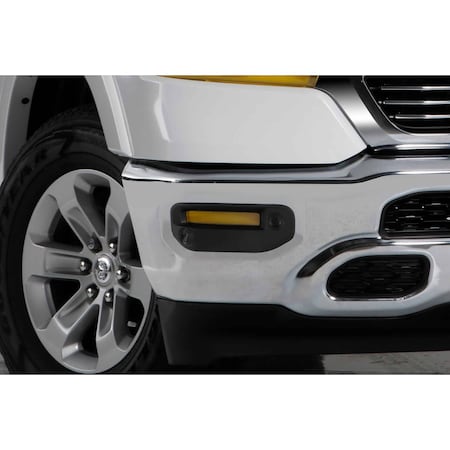 Gt Styling Driving/ Fog Light Cover, Transparent Yellow; Composilite; W/GTS Logo; Set Of 2; With 3M Dual Lock GT0768FY