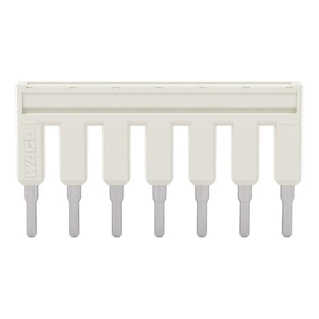 Wago Terminal Block, 1.366" L, 1.366" W, Gray 2002-407
