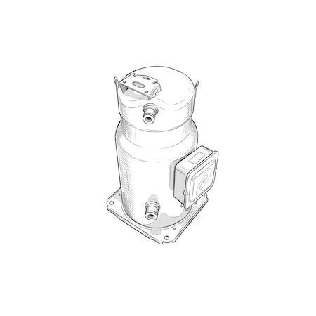Danfoss 230v3ph 174300btuR22ScrollComp SM175-3QAI