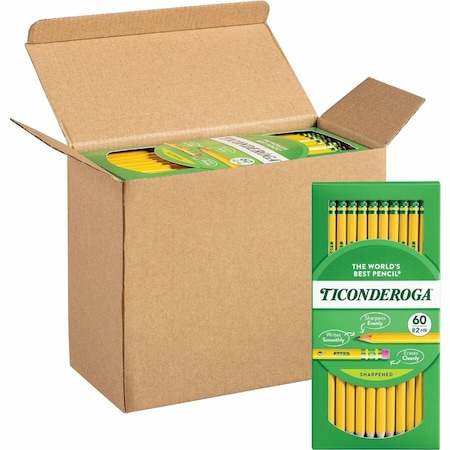 Lyra Soft No. 2 Pencils, Yellow Barrel, 6PK X14634-0001