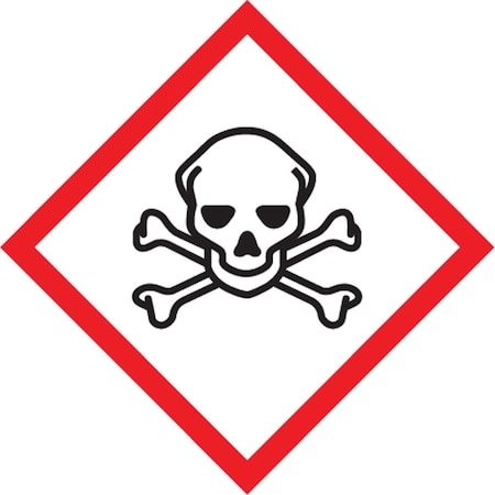Accuform GHS Pictogram Label LZH626PS5