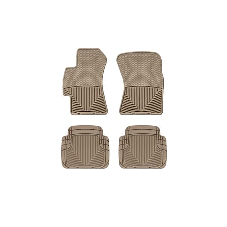 Weathertech Tan, Front and Rear All Weather Floor Mats W52TN-W50TN