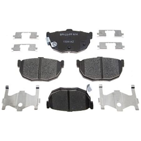 Rm Brakes 19951995 Hyundai Elantra Brake Pad Set R53-MGD323ACH