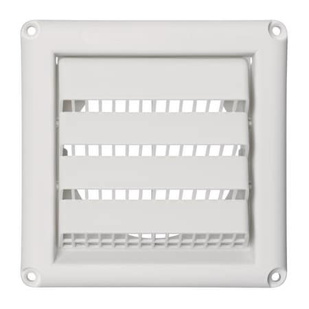 Deflecto Fresh Air Intake 4 in. D White Aluminum/Plastic Vent Dryer Hood, 24PK HSM4W/24