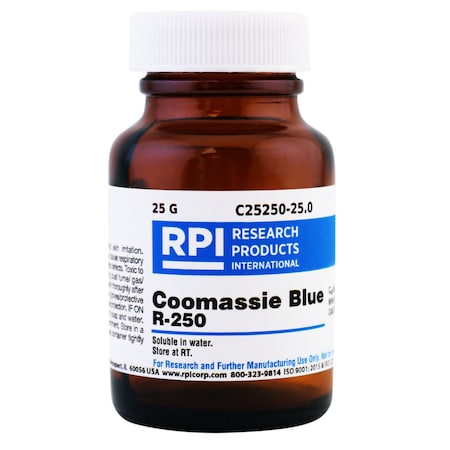 Rpi Coomassie Blue R-250, 25 Grams C25250-25.0