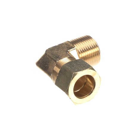 Crown Steam BRASS COMP. 90 ELBOW, 3/4'' T X 3/4'' MPT 9659-4