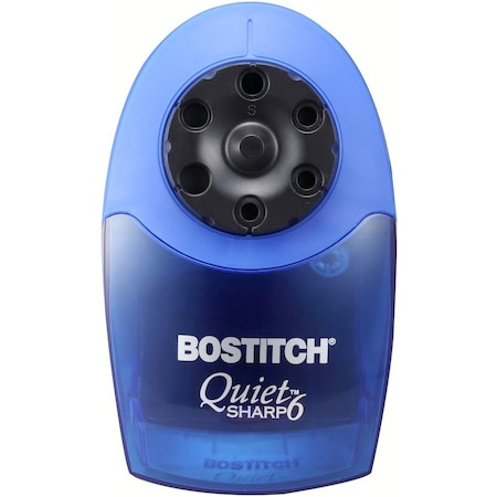 Bostitch Pencil Sharpener, Electric, Desktop, Blue BOSEPS10HC