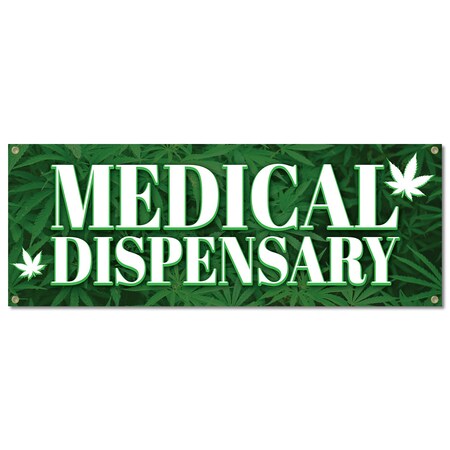 Signmission Medical Dispensary, 18 Inch, Banner B-30402