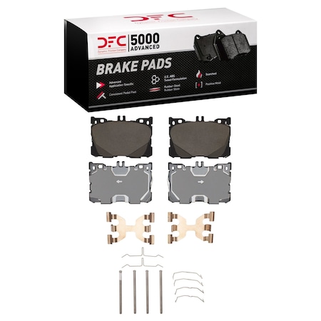 Dfc 5000 Advanced, Disc Brake Pad Set,  1551-1871-01