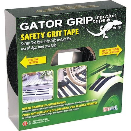Gator Grip Tape 2x60 Black Anti-Slip Grit RE142