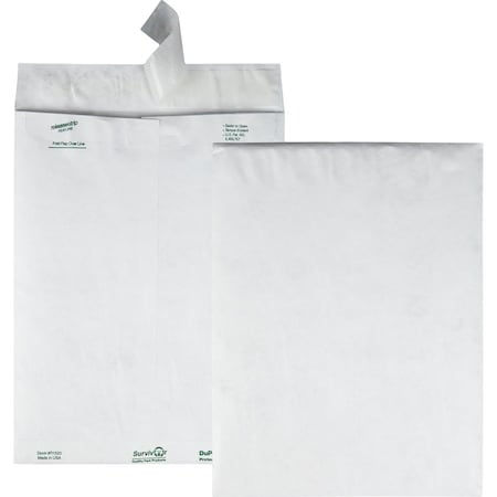 Survivor Tyvek Mailer, Side Seam, 9.5x12.5, PK100 R1520